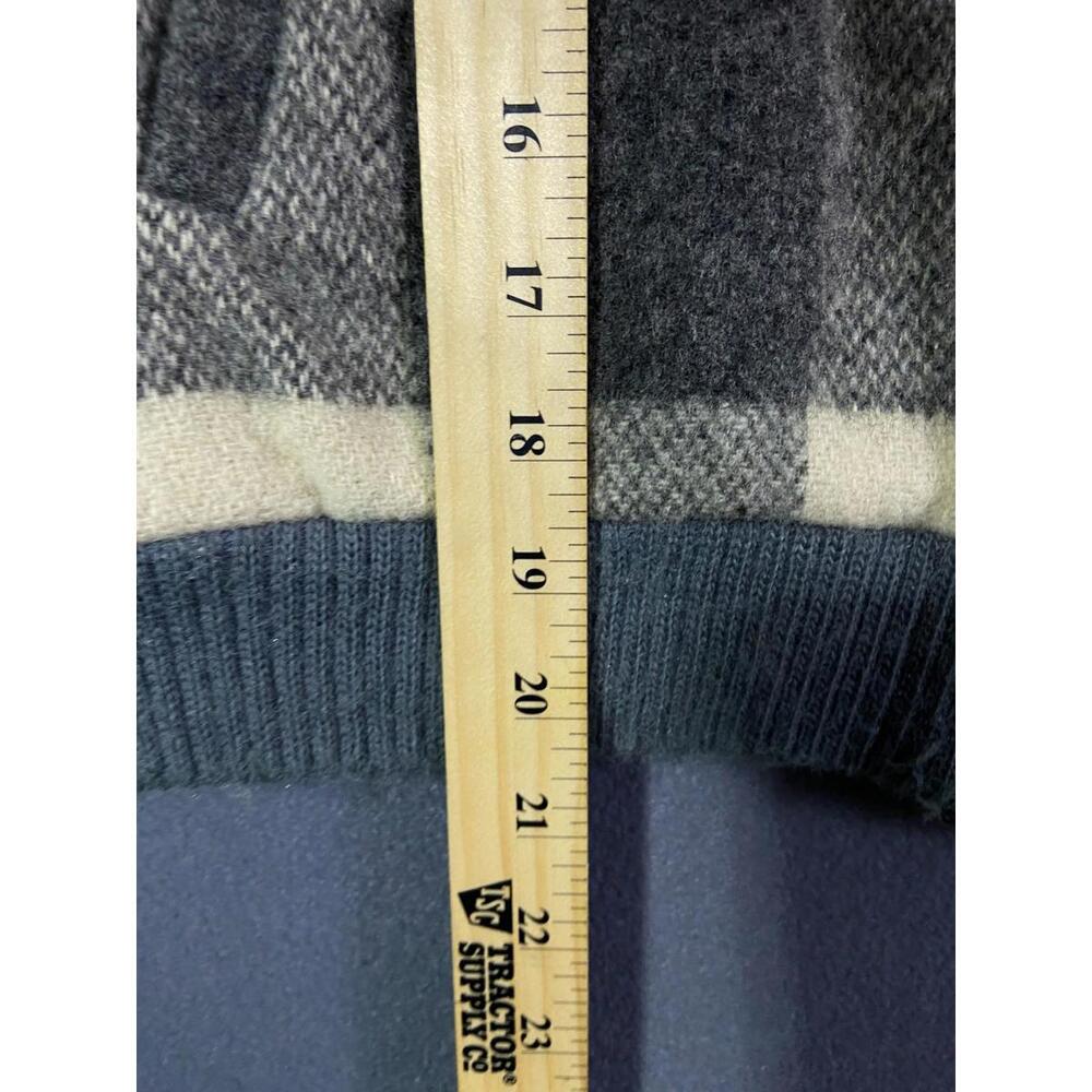 Woolrich Size M Wool Buffalo Plaid Full Zip Bomber Jacket Womens Stand Up Collar - Picture 6 of 8